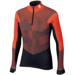 Sportful Dynamo Race Top svart-grå-tomato